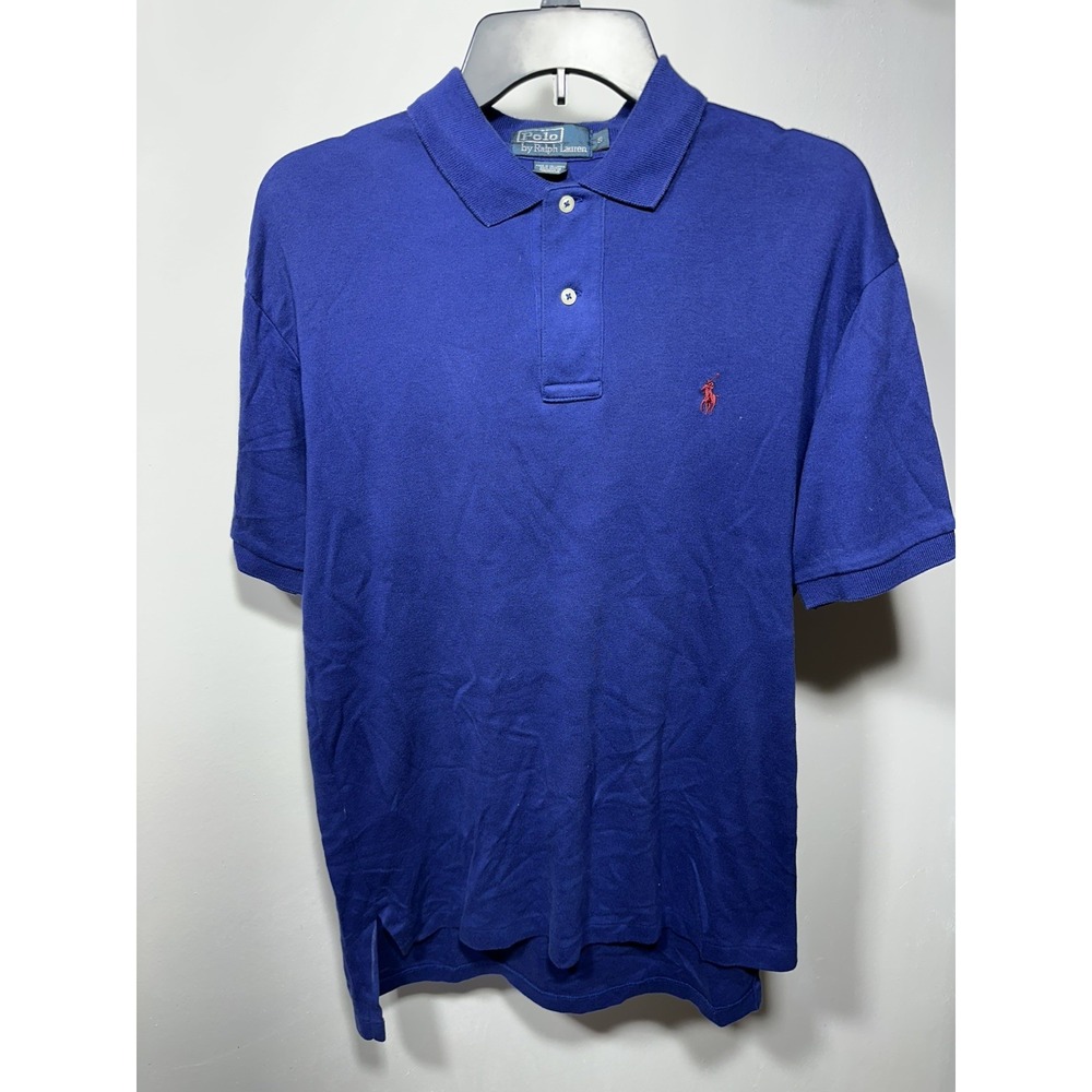 Polo Ralph Lauren Men's Size Small Royal Blue Short Sleeve Polo Shirt